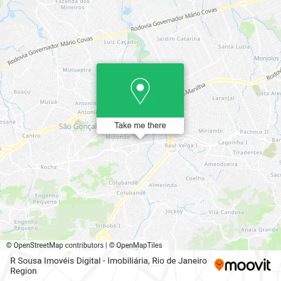 R Sousa Imovéis Digital - Imobiliária map