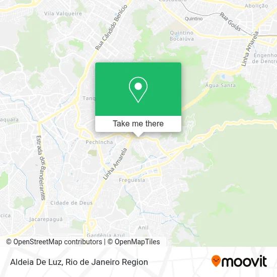 Aldeia De Luz map