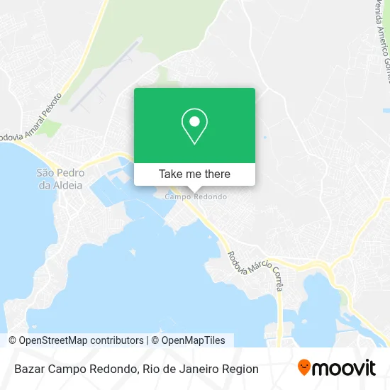 Bazar Campo Redondo map