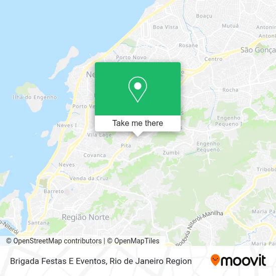 Brigada Festas E Eventos map