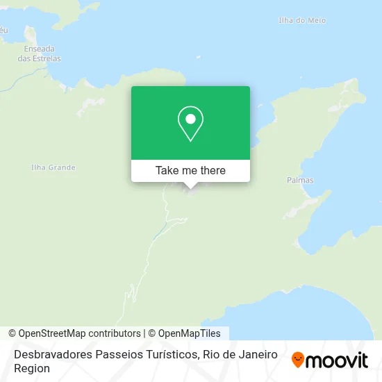 Desbravadores Passeios Turísticos map