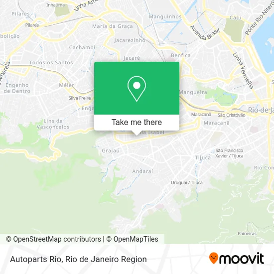 Autoparts Rio map