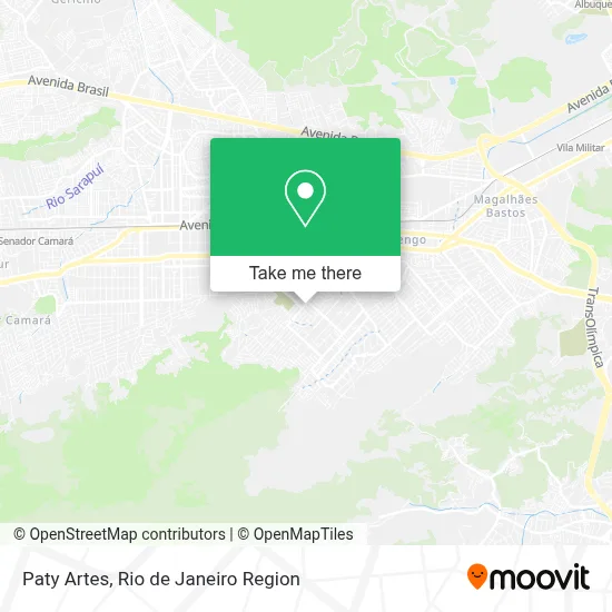 Paty Artes map