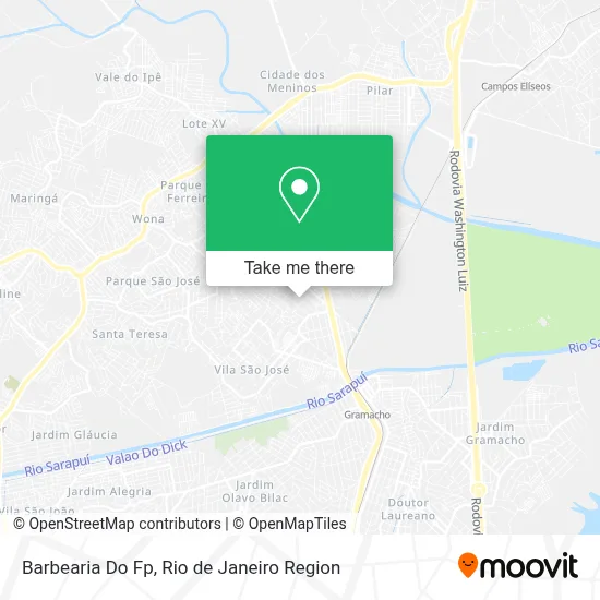 Barbearia Do Fp map