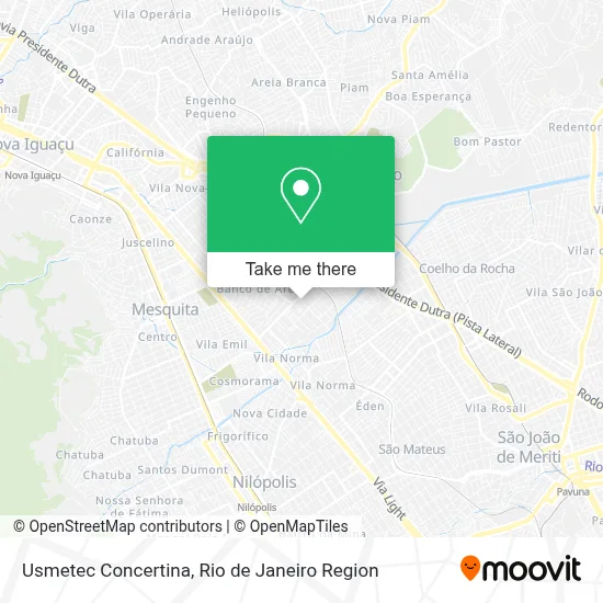 Usmetec Concertina map