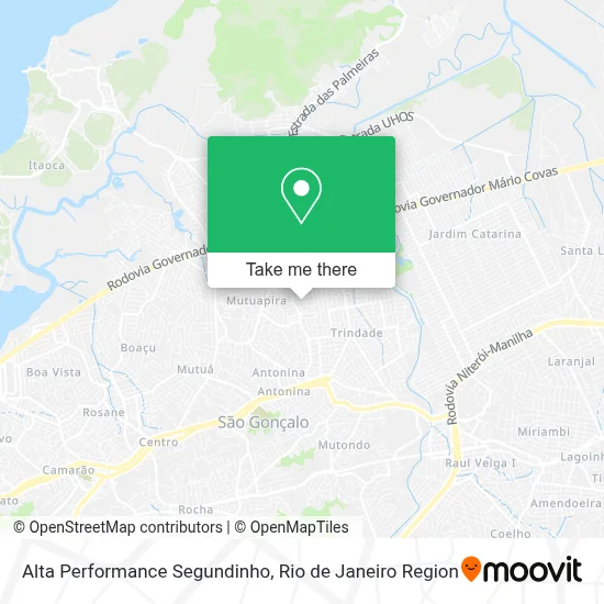 Alta Performance Segundinho map
