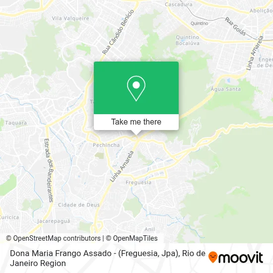 Dona Maria Frango Assado - (Freguesia, Jpa) map