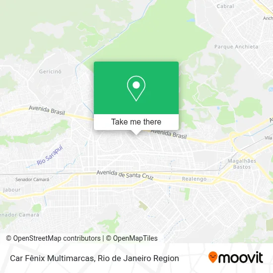 Car Fênix Multimarcas map