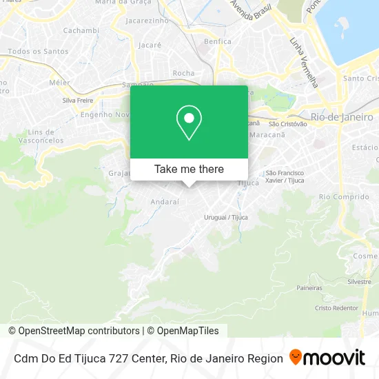 Cdm Do Ed Tijuca 727 Center map