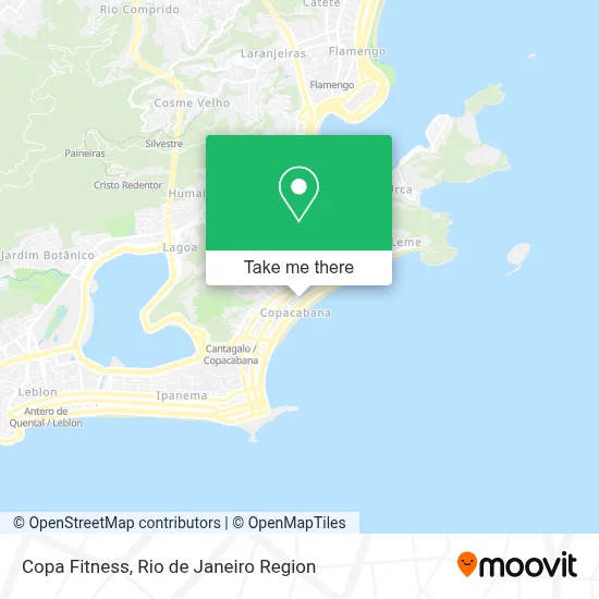 Copa Fitness map