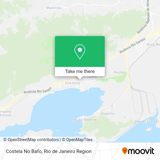 Costela No Bafo map