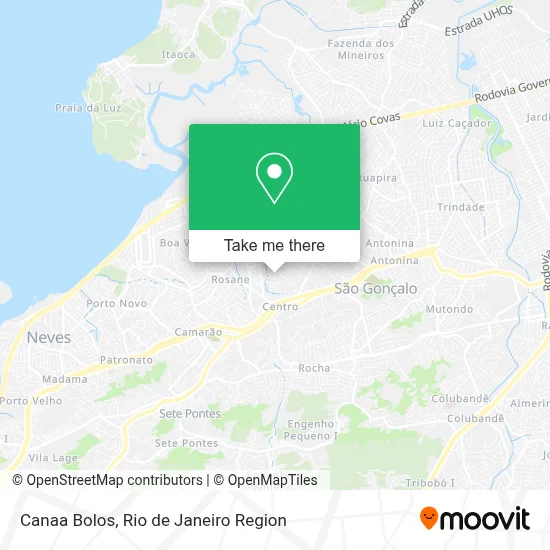 Canaa Bolos map