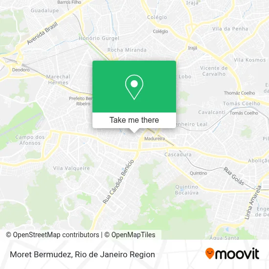 Moret Bermudez map