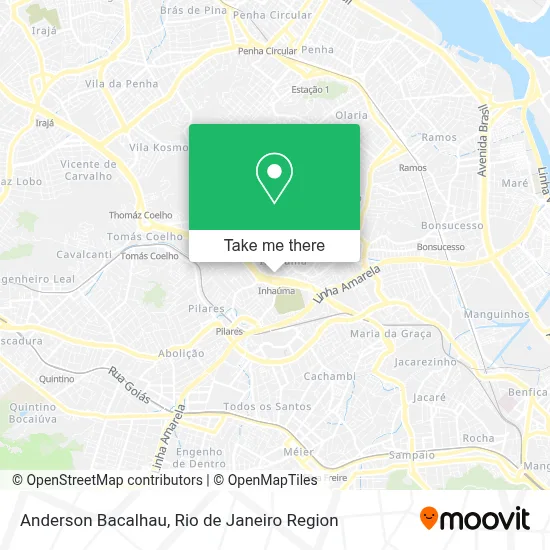 Anderson Bacalhau map
