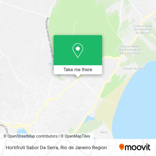 Hortifruti Sabor Da Serra map
