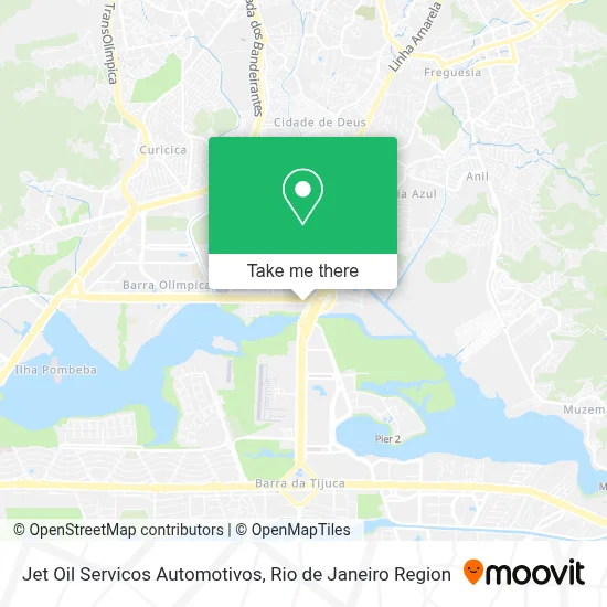 Jet Oil Servicos Automotivos map
