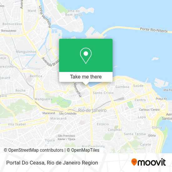 Portal Do Ceasa map