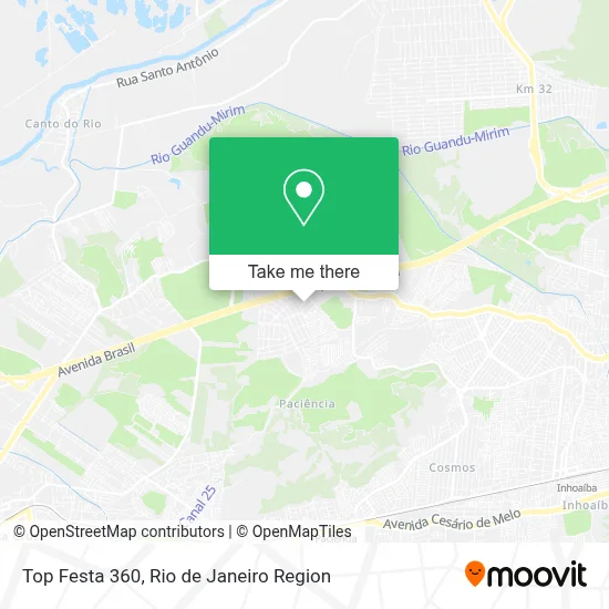 Top Festa 360 map