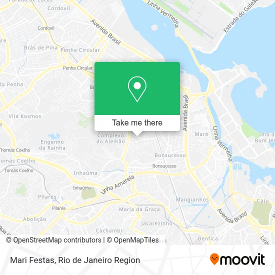 Mari Festas map