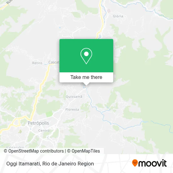 Oggi Itamarati map