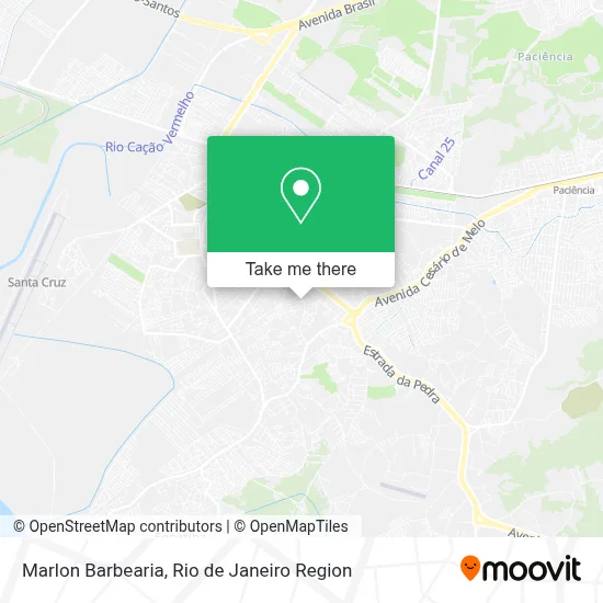 Marlon Barbearia map