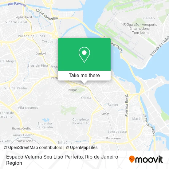 Espaço Veluma Seu Liso Perfeito map