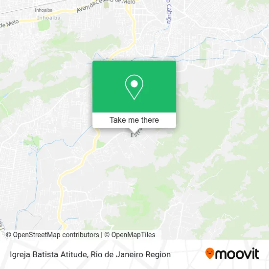 Igreja Batista Atitude map