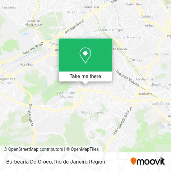 Barbearia Do Croco map