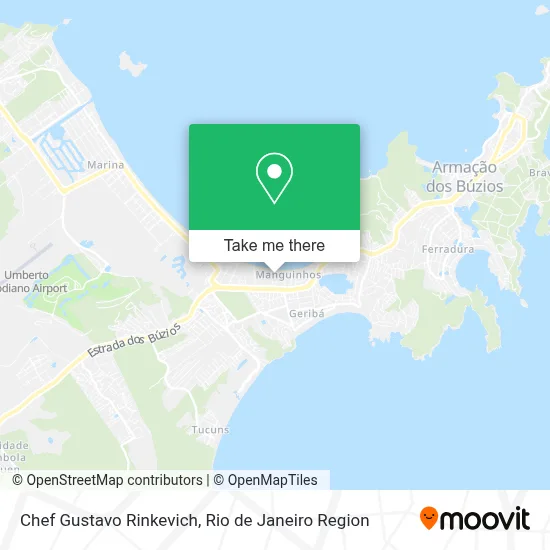 Chef Gustavo Rinkevich map