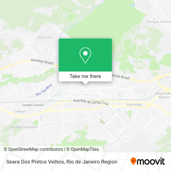 Seara Dos Pretos Velhos map