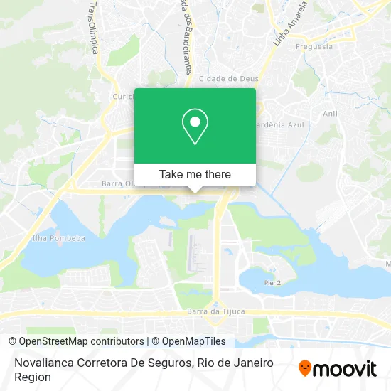 Novalianca Corretora De Seguros map