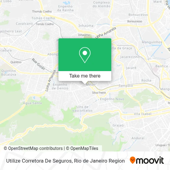 Utilize Corretora De Seguros map