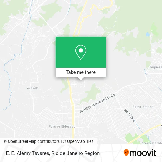 E. E. Alemy Tavares map