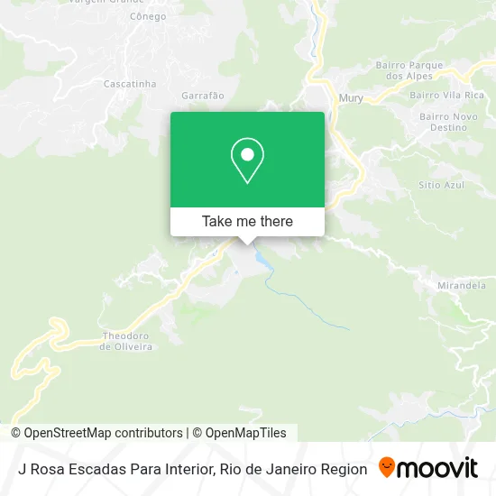 J Rosa Escadas Para Interior map