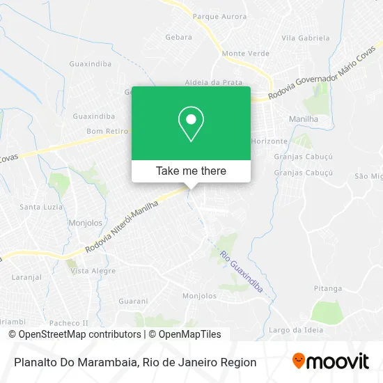 Planalto Do Marambaia map