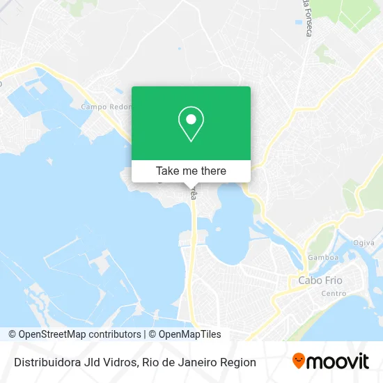 Distribuidora  Jld Vidros map