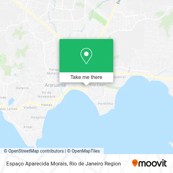 Espaço Aparecida Morais map