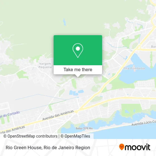 Rio Green House map