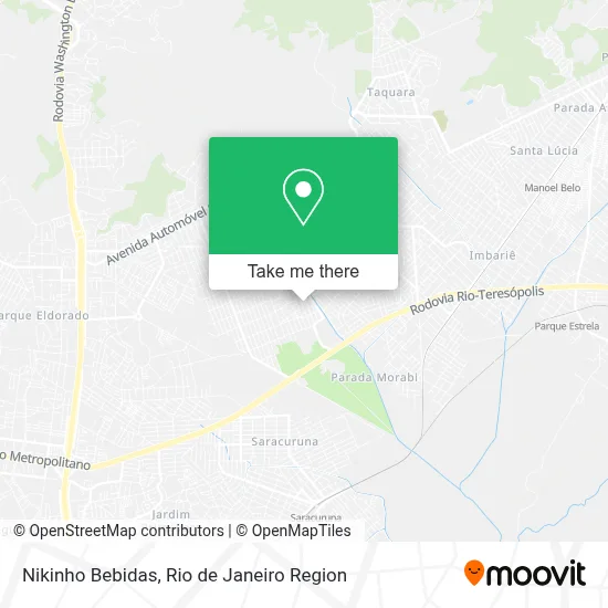 Nikinho Bebidas map
