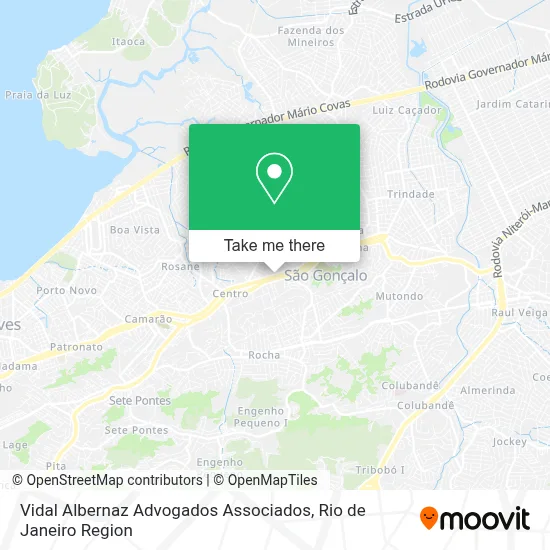 Vidal Albernaz Advogados Associados map