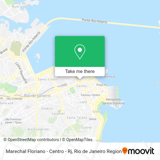 Marechal Floriano - Centro - Rj map