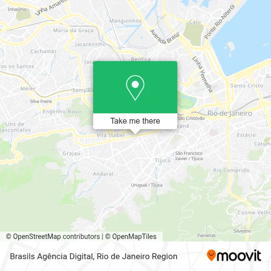 Brasils Agência Digital map