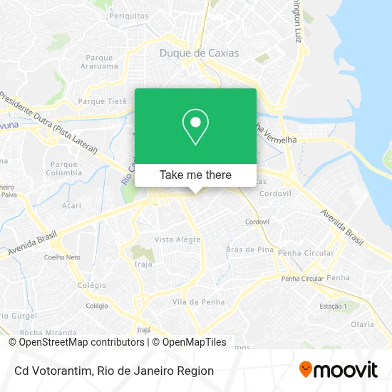Cd Votorantim map