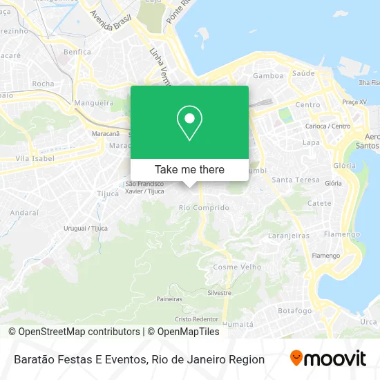 Baratão Festas E Eventos map