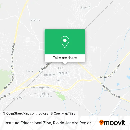Instituto Educacional Zion map