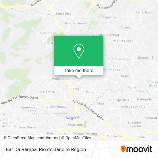 Bar Da Rampa map