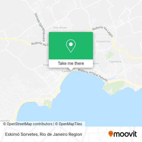 Eskimó Sorvetes map