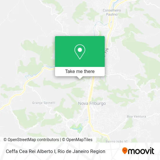 Ceffa Cea Rei Alberto I map