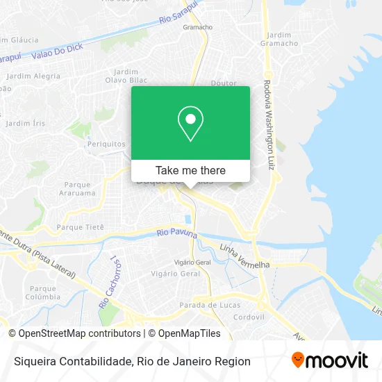 Siqueira Contabilidade map