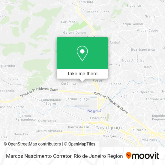 Marcos Nascimento Corretor map